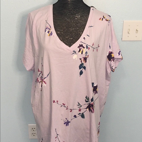 Ava & Viv Tops - 3/$25  SALE   Light purple flowered casual shirt